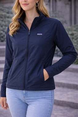 Patagonia Women's Adze Softshell Full Zip Jacket Black